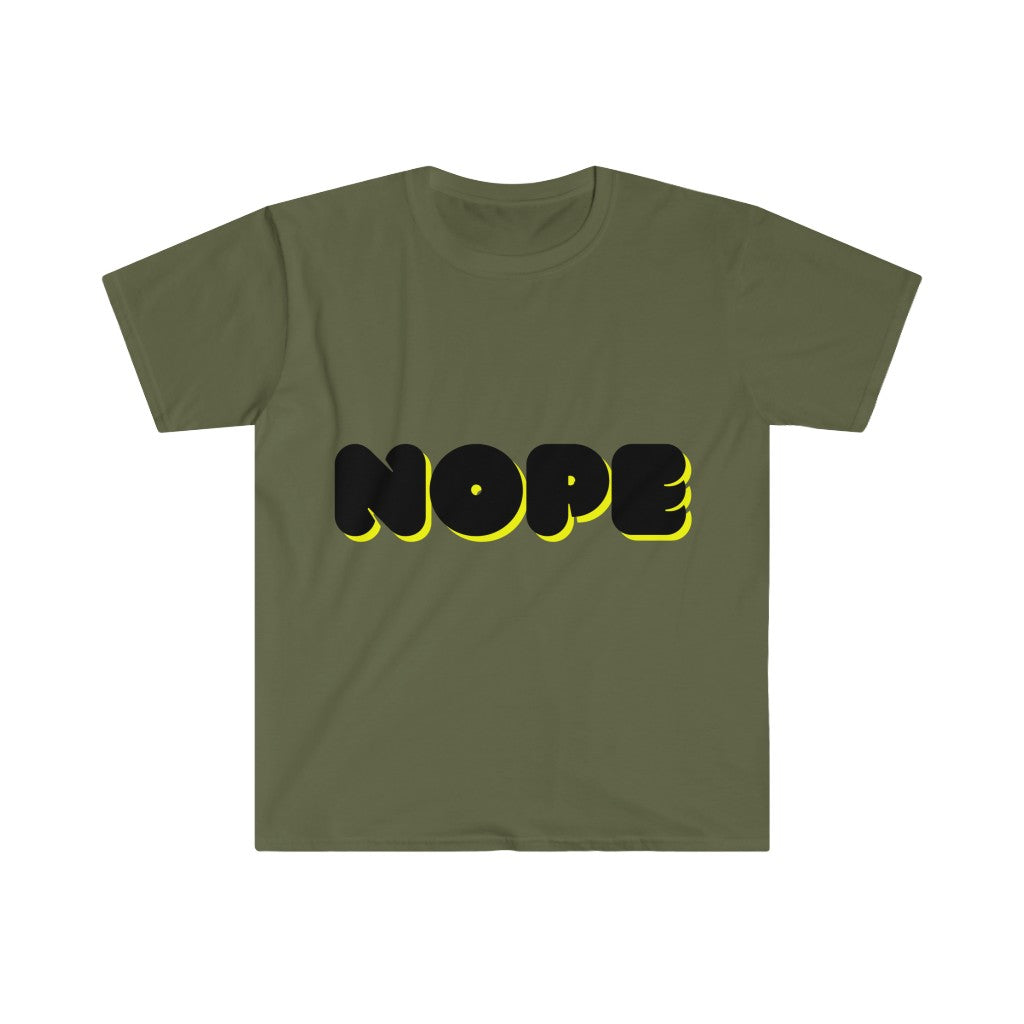 "NOPE" Unisex T-Shirt