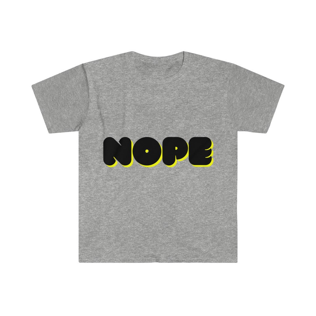 "NOPE" Unisex T-Shirt