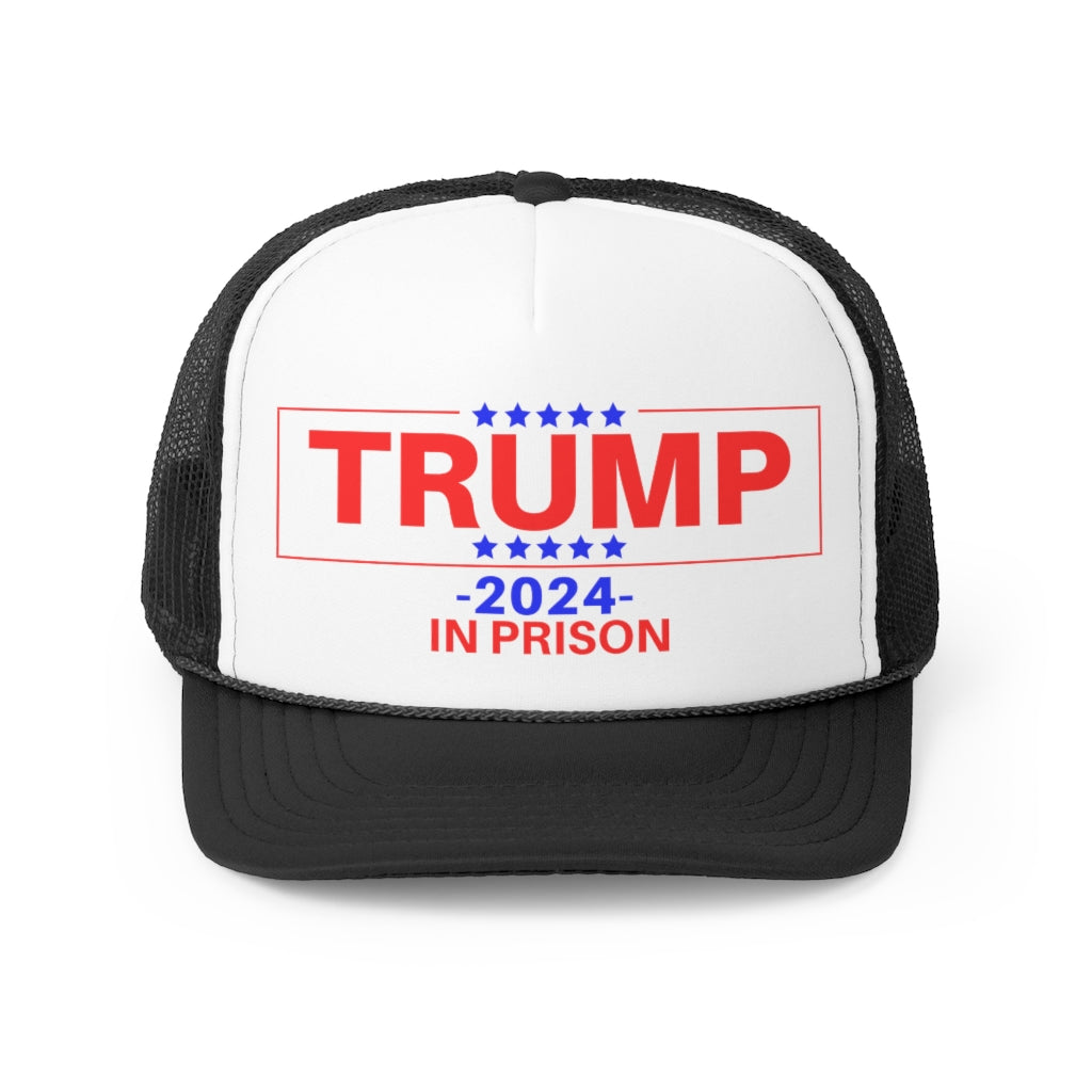 Trump 2024 In Prison Trucker Hat