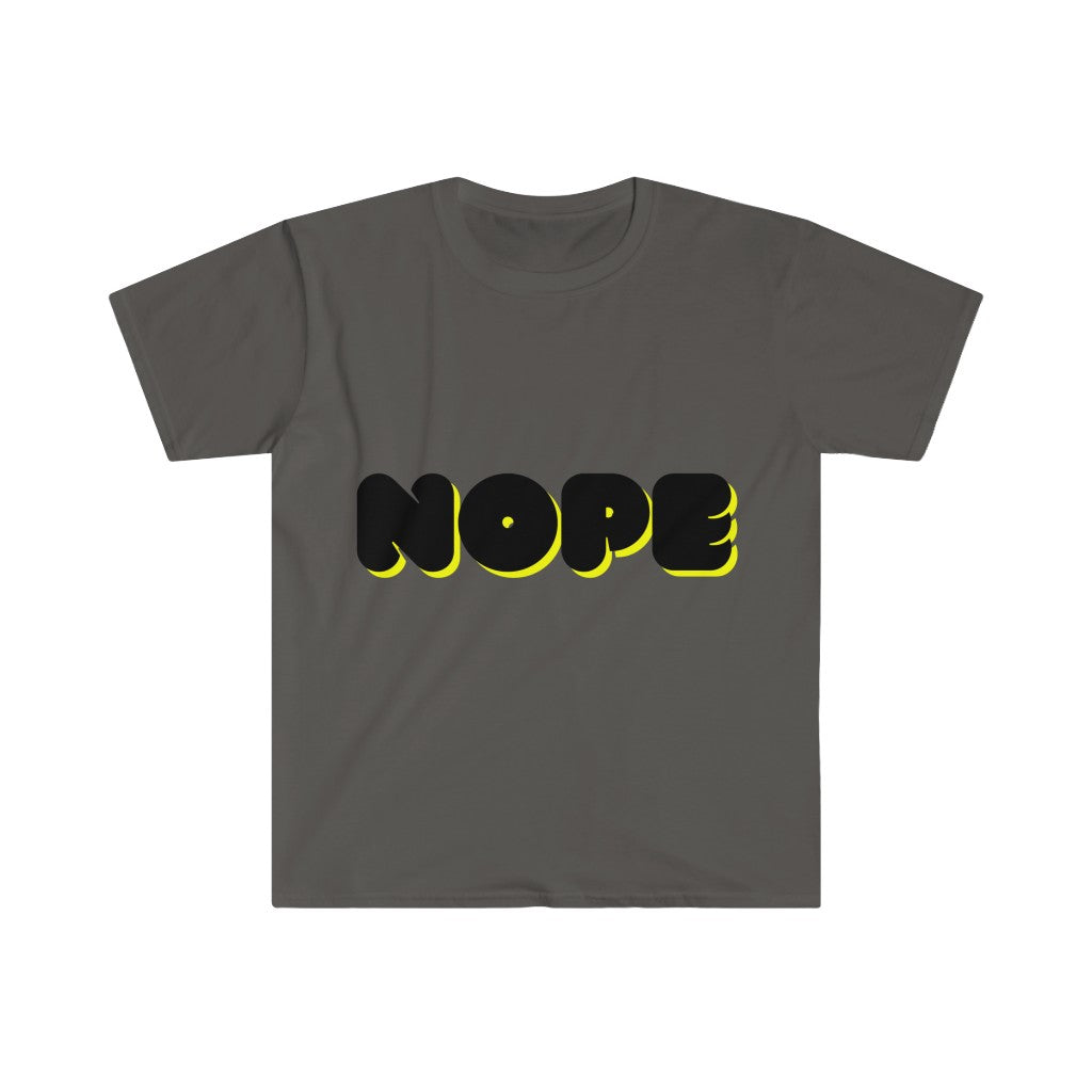 "NOPE" Unisex T-Shirt