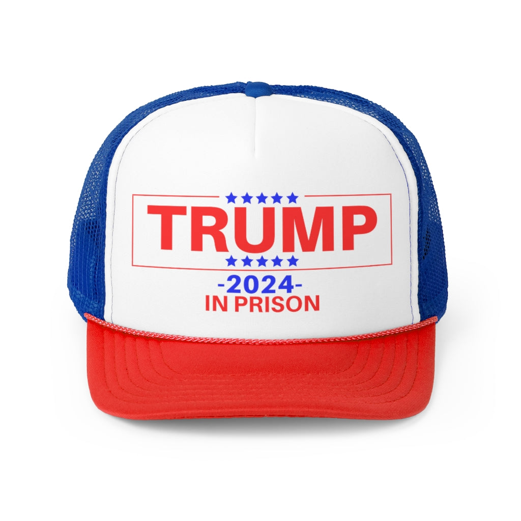 Trump 2024 In Prison Trucker Hat