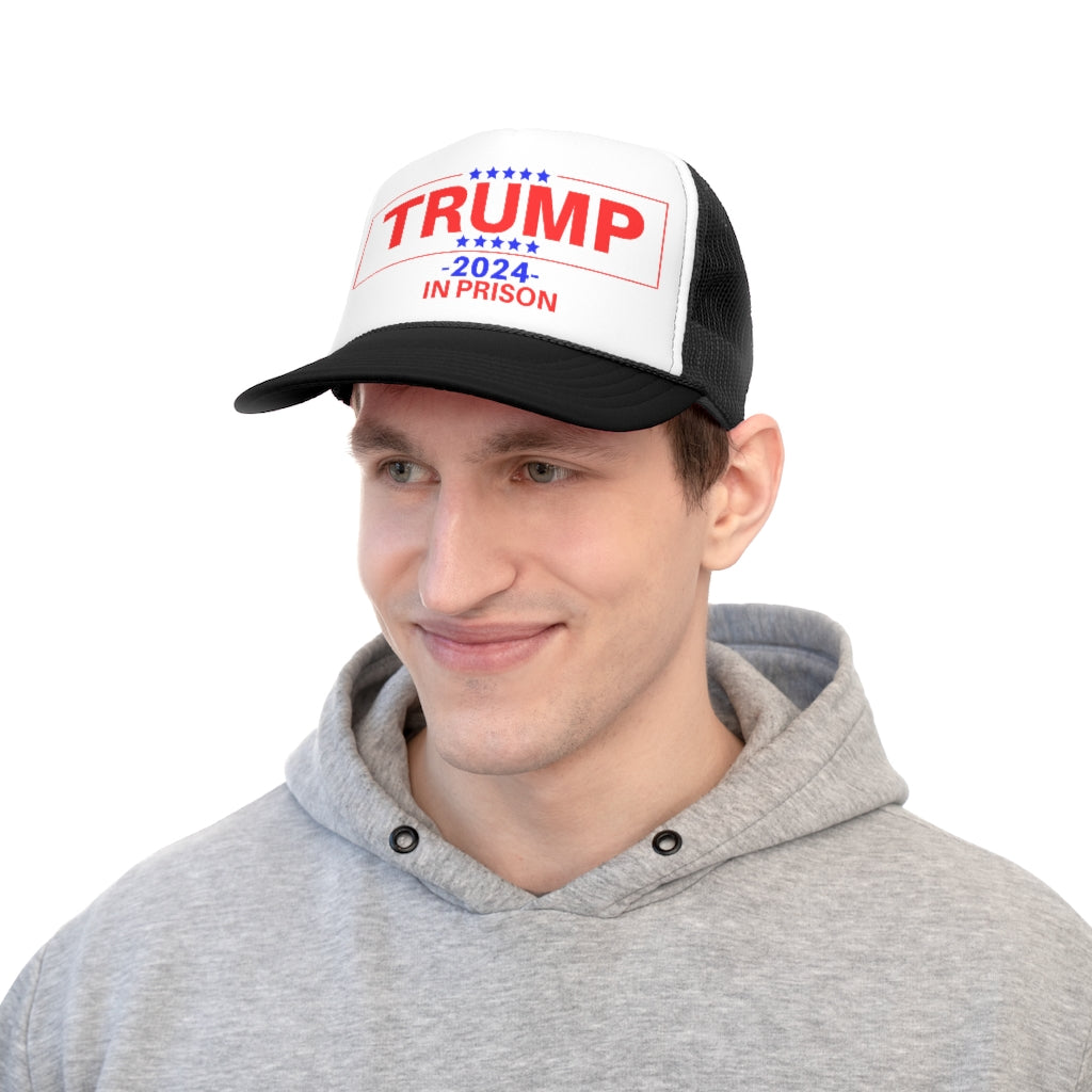 Trump 2024 In Prison Trucker Hat