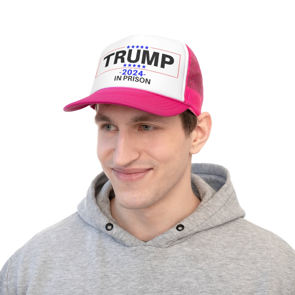 Trump 2024 In Prison Trucker Hat